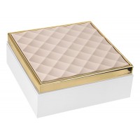 BONGELLI PREZIOSI COFANETTO CIPRIA E ORO 17X17