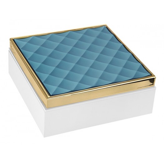 BONGELLI PREZIOSI COFANETTO OTTANIO BLU E ORO 17X17