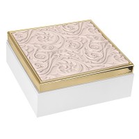BONGELLI PREZIOSI COFANETTO BAROCCO 17X17 CIPRIA E ORO