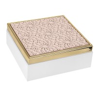 BONGELLI PREZIOSI COFANETTO 17X17 CIPRIA E ORO