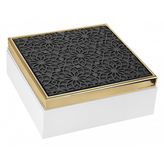 BONGELLI PREZIOSI COFANETTO 17X17 NERO E ORO