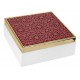 BONGELLI PREZIOSI COFANETTO 17X17 ROSSO E ORO