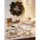 BRANDANI TAZZA THE GOLDEN EYE SET 2 PZ NEW BONE CHINA