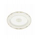 BRANDANI VASSOIO GOLDEN EYE GOLD NEW BONE CHINA