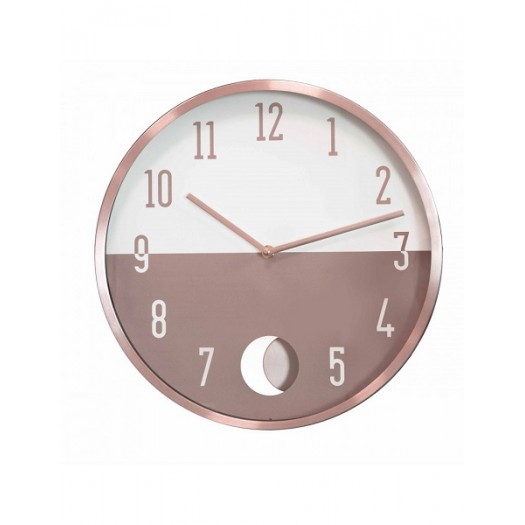 BRANDANI OROLOGIO SPLIT ROSE GOLD/BIANCO CON PENDOLO