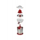 BRANDANI SPREMIAGRUMI ELETTRICO 1950 ROSSO AS/ABS/INOX