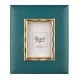 BONGELLI CORNICE PORTA FOTO 20X30 CM OTTANIO VERDE ORO