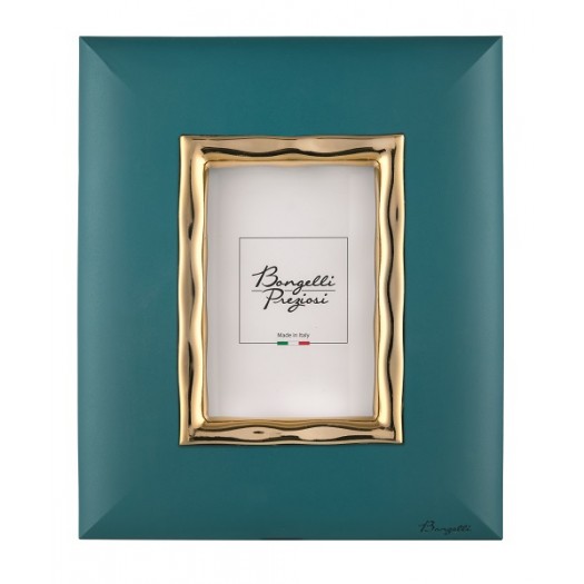 BONGELLI CORNICE PORTA FOTO 20X30 CM OTTANIO VERDE ORO