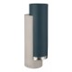 BONGELLI VASO H. 35 CM BLU -VERDE , GRIGIO E ARGENTO