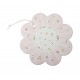 BRANDANI DECORATION POLLINE ROSA CERAMICA/SUGHERO