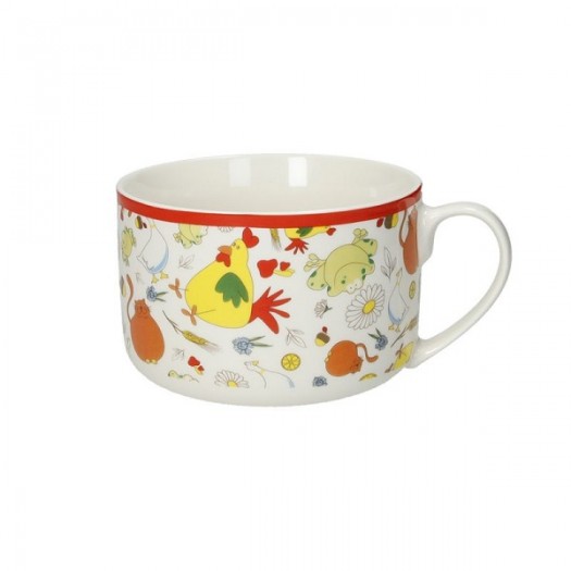 BRANDANI TAZZA COLAZIONE 4 STAGIONI NEW BONE CHINA