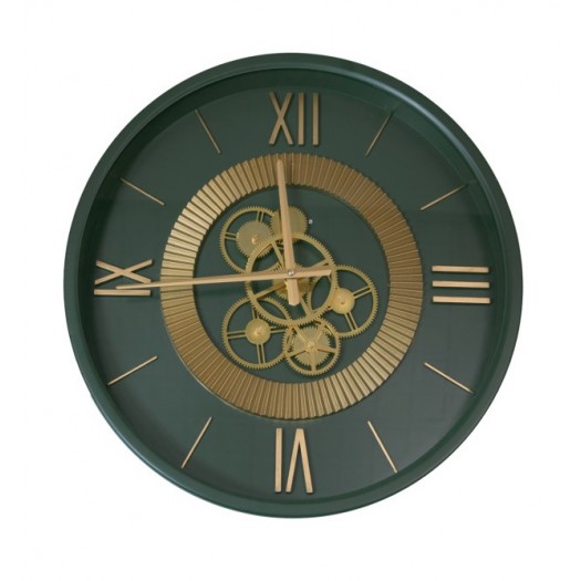 BRANDANI OROLOGIO INGRANAGGI VERDE METAL