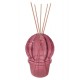 BRANDANI DIFFUSORE DI FRAGRANZA CACTUS PURPLE VETRO C/BASTONCINI FIBER WOOD