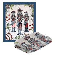 EGAN Plaid Natale Schiaccianoci 130×160