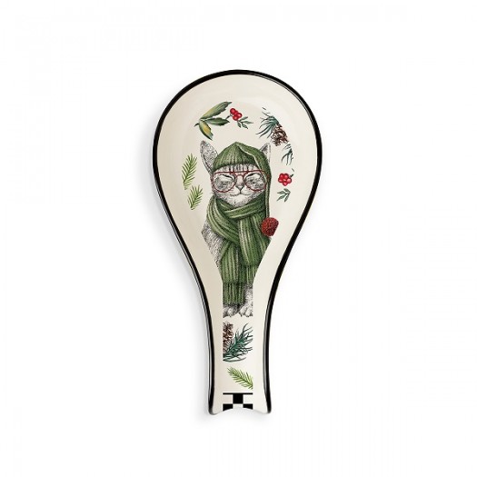 EGAN Poggiamestolo Natale Gatto 21×10