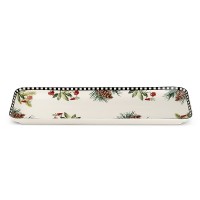 EGAN Piatto Torrone Natale 33×11