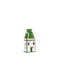 EGAN Contenitore Profumatore con tappo Le Casette Verde 8X19