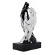 BONGELLI PREZIOSI SCULTURA MANI CREPE H 38CM BIANCO, NERO, ARGENTO