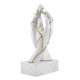 BONGELLI PREZIOSI SCULTURA MANI CREPE H 22CM BIANCO E ORO