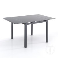 TOMASUCCI tavolo quadrato allungabile NEW DAILY 90 GREY