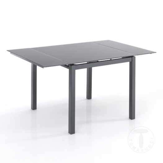 TOMASUCCI tavolo quadrato allungabile NEW DAILY 90 GREY