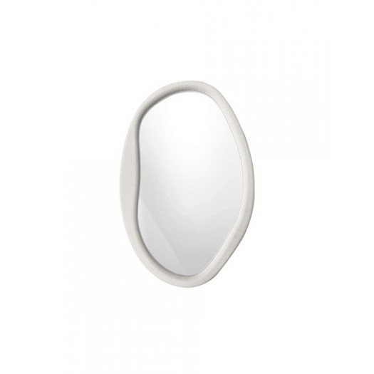 BRANDANI SPECCHIO BIANCO PICCOLO MDF/ PVC 48X72 CM