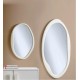 BRANDANI SPECCHIO BIANCO PICCOLO MDF/ PVC 48X72 CM