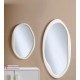 BRANDANI SPECCHIO BIANCO GRANDE MDF / PVC 59 X 120 CM