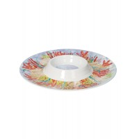 BRANDANI ANTIPASTIERA OCEANO MELAMINA 36,5 CM