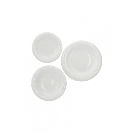 BRANDANI 18 PZ OPTICAL NEW BONE CHINA BIANCO