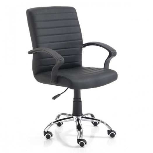 TOMASUCCI POLTRONA UFFICIO PANY HIGH BLACK