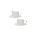 BRANDANI TAZZINA CAFFE OPTICAL SET 2 PZ NEW BONE CHINA