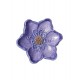 BRANDANI CIOTOLA FLORA PURPLE IN RESINA 22X6.5 CM