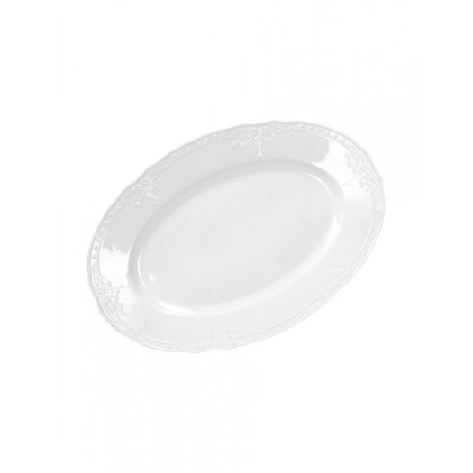 BRANDANI VASSOIO RICORDI NEW BONE CHINA 30.5X21.5 CM