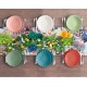 BRANDANI PIATTO FONDO CALIPSO SET 6 PZ SALVIA STONEWARE, 23 CM