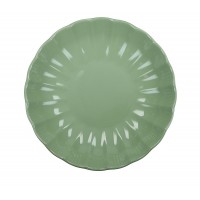 BRANDANI PIATTO FONDO CALIPSO SET 6 PZ SALVIA STONEWARE, 23 CM