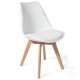 TOMASUCCI N° 4 SEDIA KIKI EVO WOOD WHITE
