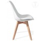 TOMASUCCI N° 4 SEDIA KIKI EVO WOOD WHITE