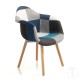 TOMASUCCI 2 PZ POLTRONA NEW KALEIDOS-I BLUE