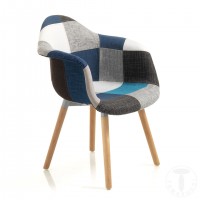 TOMASUCCI 2 PZ POLTRONA NEW KALEIDOS-I BLUE