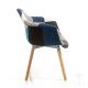 TOMASUCCI 2 PZ POLTRONA NEW KALEIDOS-I BLUE