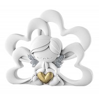 BONGELLI PREZIOSI PLACCA CUORE ANGELO 10X12CM