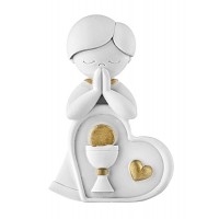 BONGELLI PREZIOSI BAMBINO CUORE PRIMA COMUNIONE 11X 8 CM