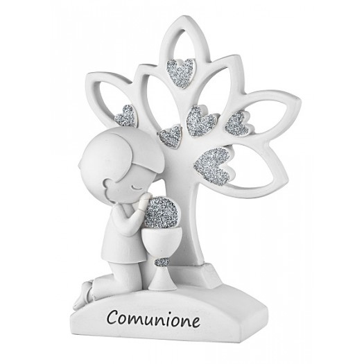 BONGELLI PREZIOSI BAMBINO PRIMA COMUNIONE ALBERO 13X 10CM