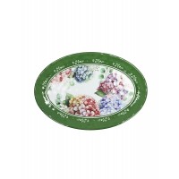 BRANDANI VASSOIO OVALE LINEA FLORA IN MELAMINA 35X25X2 CM