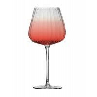 BRANDANI SET 4 BICCHIERI BALLON BOULEVARD ROSSO IN VETRO