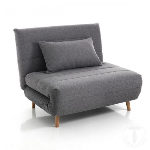 Tomasucci Poltrona/Letto SHIFT LINES Grey
