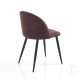 Tomasucci Sedia NEW KELLY BROWN – Eleganza vintage in stile industrial