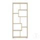 Tomasucci Libreria RANDOM-A - Libreria Modulari in Legno Ecologico con Finitura Bianco e Rovere, Made in Italy