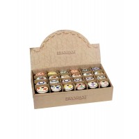 BRANDANI TAPPO DECORI E COLORI ASSORTITI CERAMICA E SUGHERO